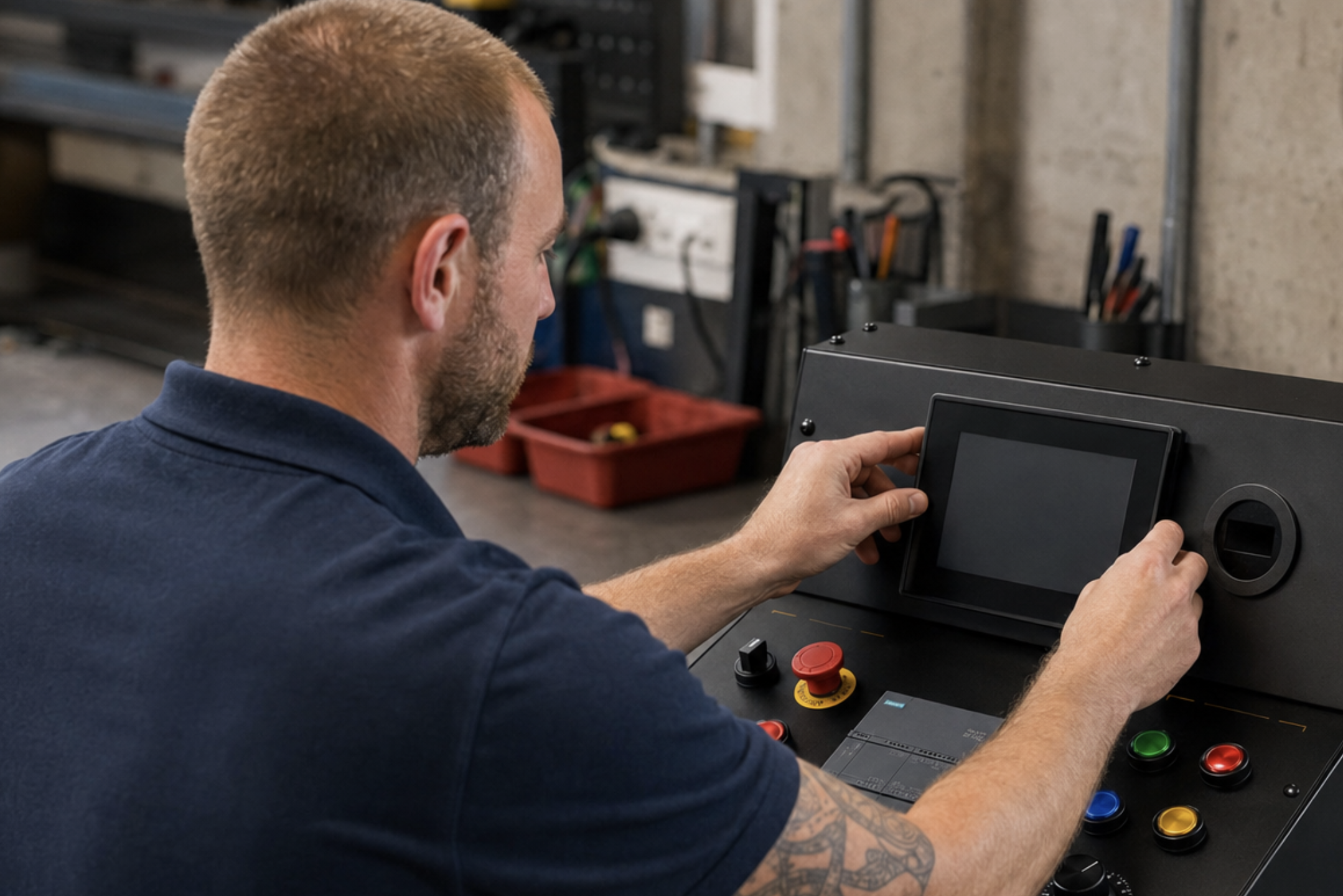 Rising Edge Automation PLC training system for industrial automation learning