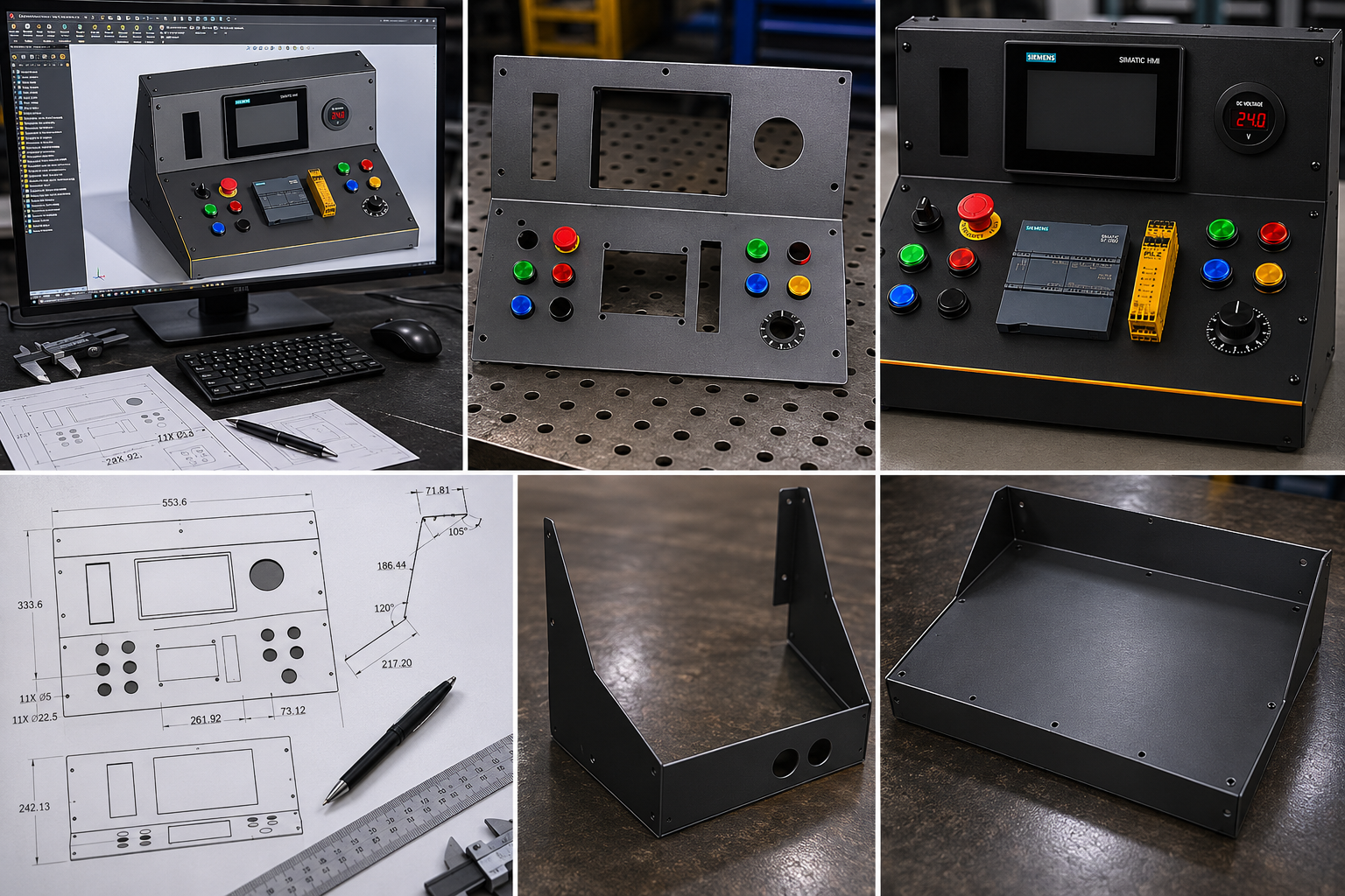 Rising Edge Automation product development process with PLC training kit design, fabrication and hardware testing